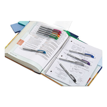 Paper Mate® Write Bros Mechanical Pencil, 0.5 Mm, Hb (#2), Black Lead, Silver Barrel With Assorted Clip Colors, 24-pack freeshipping - TVN Wholesale